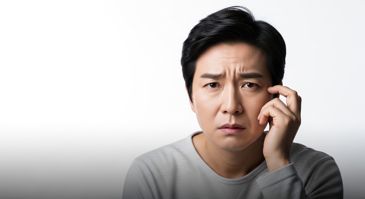 스마트폰이나 책을 멀리 떨어뜨려 보는 등 40대 중반에 흔히 나타나는 노안의 주요 신호 안내